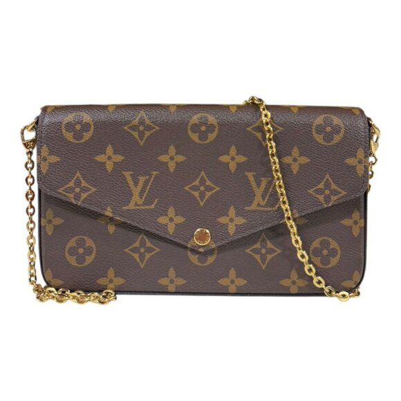 LOUIS VUITTON Brown Monogram Shoulder Bag - Picture 1 of 10